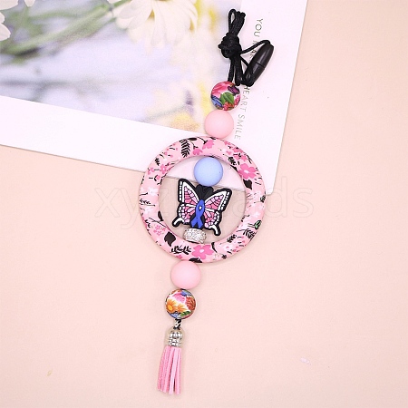 Silicone Beads Big Pendants PW-WG75423-06-1