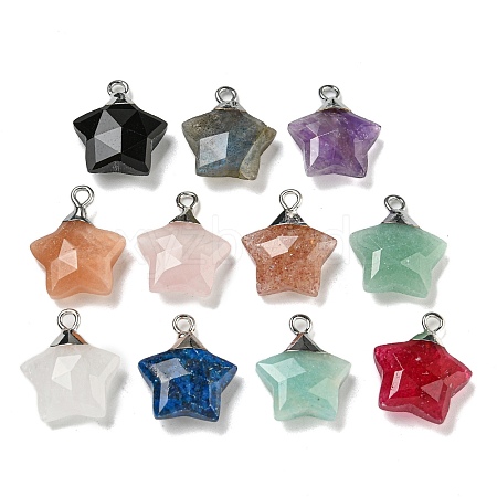 Gemstone Pendants G-P540-01P-1