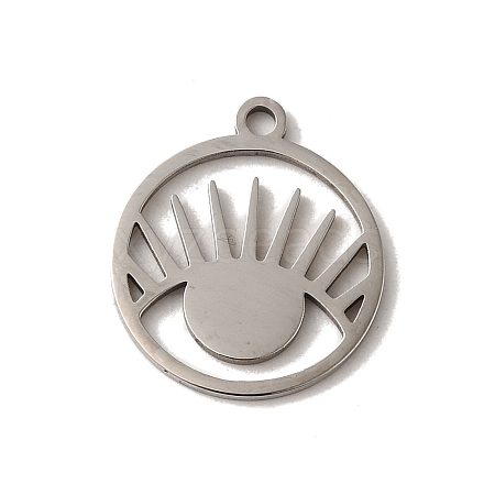 Non-Tarnish 201 Stainless Steel Pendants STAS-E211-06P-1