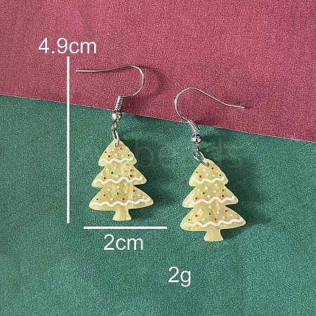 Christmas Acrylic Dangle Earrings FS-WG2A8CC-01-1