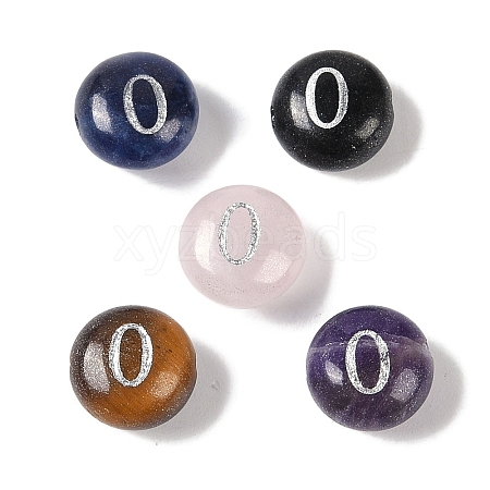 Natural Mixed Gemstone Beads G-L524-20O-1