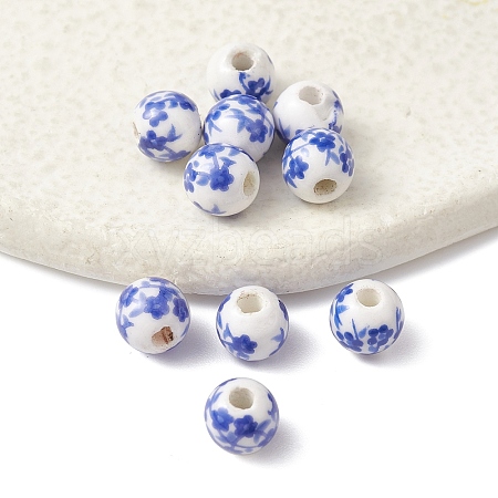 Handmade Porcelain Beads PORC-YW0001-06A-1