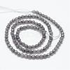 Natural Agate Bead Strands G-R344-3mm-18-2