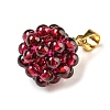 Natural Garnet Pendants G-D094-08G-2