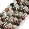 Natural Four Seasons Lodolite Quartz Beads Strands G-Z063-A02-03-1