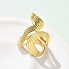304 Stainless Steel Cuff Rings RJEW-C124-06C-G-3