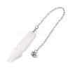 Natural Quartz Crystal Pointed Dowsing Pendulums G-Q184-04E-P-3