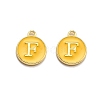Golden Plated Alloy Enamel Charms LS-ENAM-Q437-13F-1