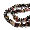 Natural Tourmaline Chips Beads Strands F082-3