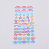 Waterproof Laser Plastic Self Adhesive Stickers DIY-TAC0005-60-2