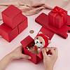 10Pcs Kraft Paper Cardboard Jewelry Gift Boxes CON-WH0001-25B-3