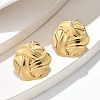 304 Stainless Steel Stud Earrings EJEW-U047-26G-3