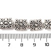 Rectangle Tibetan Style Alloy Beads Strands TIBEB-O007-51-NR-4