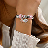 Non-Tarnish Stainless Steel European Bracelet OQ8559-3-4