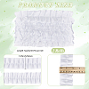 2 Rolls Polyester Gift Wrappings Packing Paper DIY-CY0002-40C-2