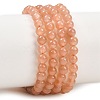 Natural Sunstone Beads Strands G-G342-A01-4.5mm-2