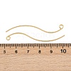 Brass Earring Findings KK-A274-17C-G-3