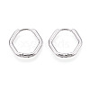 304 Stainless Steel Hoop Earrings STAS-T074-22P-1