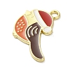 Alloy Enamel Pendants ENAM-U001-03D-G-2