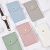  5Pcs 5 Colors Rectangle Imitation Leather Single Watch Storage Bag ABAG-NB0002-02-4