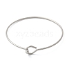 304 Stainless Steel Bangles for Women BJEW-C088-01P-4