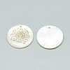 FFreshwater Shell Pendants SHEL-Q016-011G-2