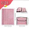 Portable Tartan Patern Non Woven Picnic Mat JX572C-01-2