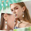 20Pcs Brass Stud Earring Findings KK-DC0001-34-7