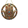 Hamsa Hand Acrylic Window Hanging Ornaments PW-WG1EC31-01-5