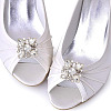 ARRICRAFT 2 Pairs 2 Style Glass Rhinestone Shoe Decorations AJEW-AR0001-78B-6