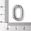 316 Stainless Steel Spring Gate Rings STAS-D303-02P-3