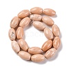 Natural White Jade Dyed Beads Strands G-H040-C01-01-3