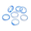 Dyed & Heated Natural Agate Finger Rings for Women RJEW-Z075-02R-1