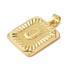 Rack Plating Brass Pendants KK-B092-42G-J-2