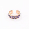 Alloy Rhinestone Cuff Earrings for Women WGFB2B6-04-1