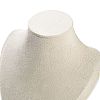 Microfiber Necklace Display Stands NDIS-P004-01A-02-2