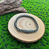 Vintage 304 Stainless Steel Wheat Chain Bracelets for Unisex WGBB540-01-2