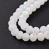 Electroplate Glass Beads Strands LS-EGLA-A034-J4mm-L08-4