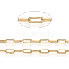 Soldered Brass Paperclip Chains CHC-D025-04G-01-3