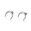 Tarnish Resistant 304 Stainless Steel Stud Earrings EJEW-I235-05P-1