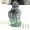 Ghost with Pumpkin Natural Fluorite Resin Ornaments for office Home Desk Decorations PW-WG251F2-07-1