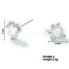 Exquisite Dragon Claw Crystal Zircon Stud Earrings Unique Ethnic Fashion Jewelry RW5746-2-1