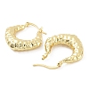 Rack Plating Brass Rhombus Hoop Earrings EJEW-B027-06G-2