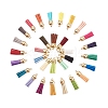 120Pcs 30 Colors  Faux Suede Tassel Pendant Decorations FIND-YW0001-14LG-2