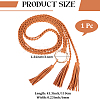 Handmade Imitation Leather Braided Rope Tie Belts AJEW-WH20006-398B-2