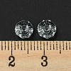 Transparent K9 Glass Beads GLAA-E048-02-28-2