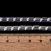 Electroplate Transparent Glass Beads Strands LS-EGLA-Q132-03A-A01-4