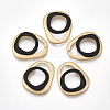Spray Painted Alloy Pendants LS-X-PALLOY-T067-25A-1