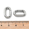 304 Stainless Steel Spring Gate Clasp Findings STAS-B082-05B-P-3