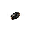Gold Foil Resin Finger Rings WGDC7A7-03-3